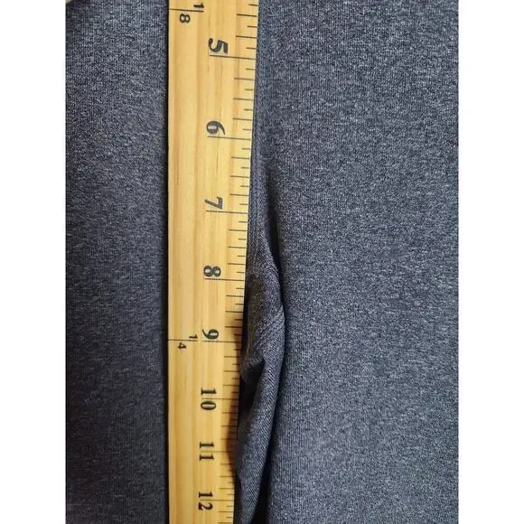 Prana pull on flare athleisure stretch pants sz M heathered gray gorpcore - Picture 7 of 10